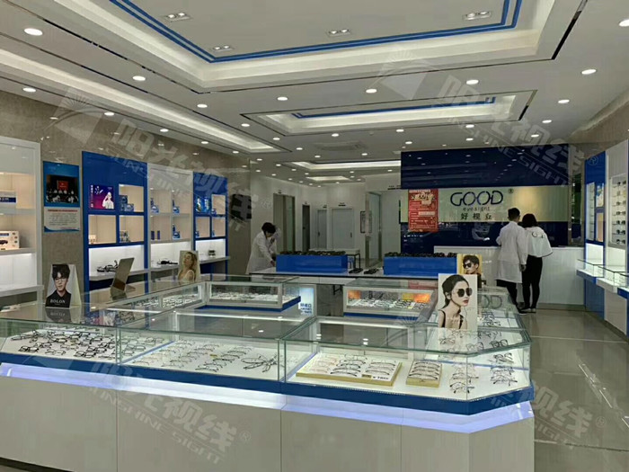 眼鏡店裝修實(shí)體效果圖-陽光視線