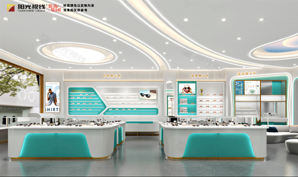 綠色在眼鏡店裝修中的應用